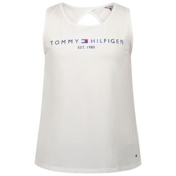 Tommy Hilfiger KG0KG05910 kinder t-shirt wit Afbeelding van Tommy Hilfiger KG0KG05910 kinder t-shirt wit