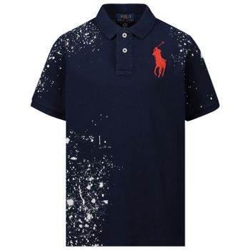 Ralph Lauren 770683 kinder polo navy Afbeelding van Ralph Lauren 770683 kinder polo navy