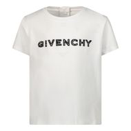 Bild von Givenchy H05214 Baby-T-Shirt Weiß