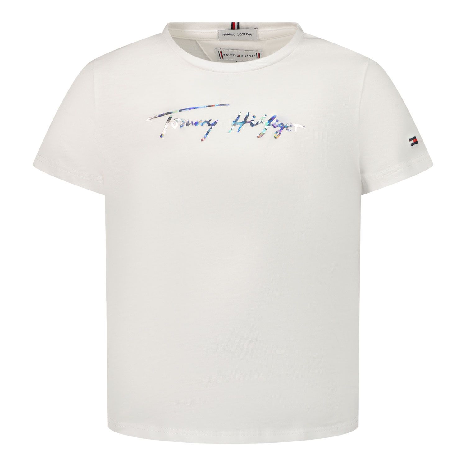 Picture of Tommy Hilfiger KG0KG06301B baby shirt white