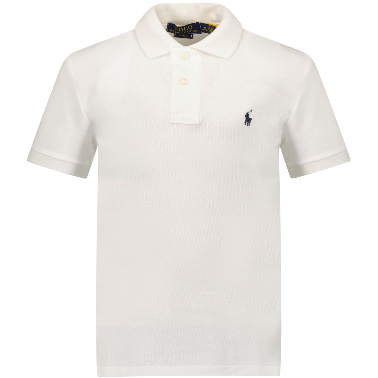 Picture of Ralph Lauren 547926 kids polo shirt white