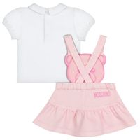 Picture of Moschino MDG00F baby set light pink