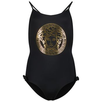 Versace 1002931 1A02126 kinder zwemkleding zwart Afbeelding van Versace 1002931 1A02126 kinder zwemkleding zwart