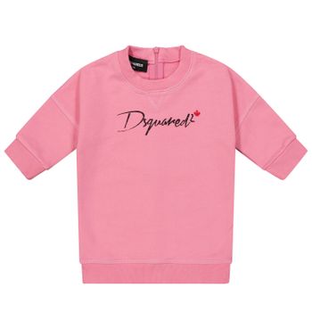 Dsquared2 DQ1326 Babykleid Hellrosa Bild von Dsquared2 DQ1326 Babykleid Hellrosa