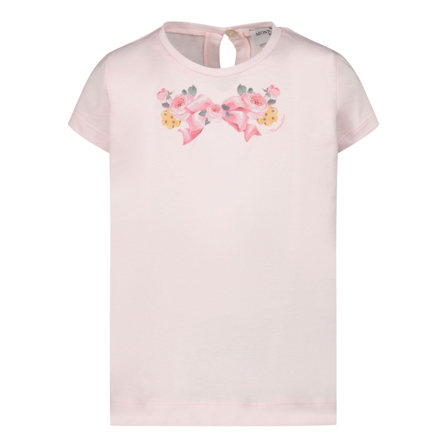 Picture of MonnaLisa 398602S6 baby shirt light pink