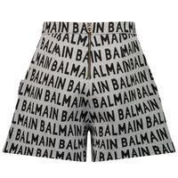 Picture of Balmain 6Q6239 kids shorts white