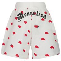 Picture of MonnaLisa 199409 kids shorts off white