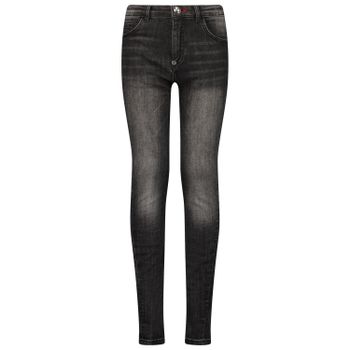 Philipp Plein BDT0332 kinder jeans grijs Afbeelding van Philipp Plein BDT0332 kinder jeans grijs