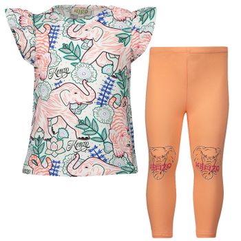 Kenzo 36007 babysetje zalm Afbeelding van Kenzo 36007 babysetje zalm