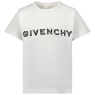 Afbeelding van Givenchy H15246 kinder t-shirt wit