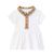 Burberry 8056992 baby dress white