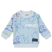 Picture of Kenzo K05433 baby sweater light blue