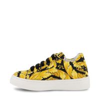 Picture of Versace 1003554 1A02660 kids sneakers black