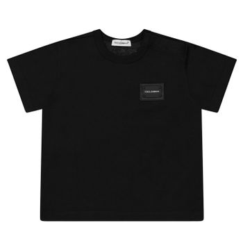 Dolce & Gabbana L1JT7T G7OLK baby t-shirt zwart Afbeelding van Dolce & Gabbana L1JT7T G7OLK baby t-shirt zwart