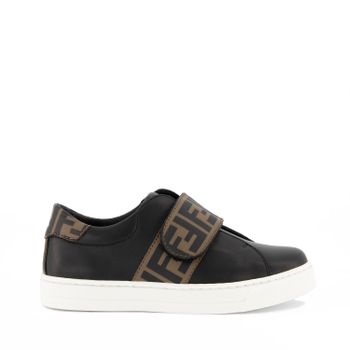 Fendi JMR297 kindersneakers zwart Afbeelding van Fendi JMR297 kindersneakers zwart