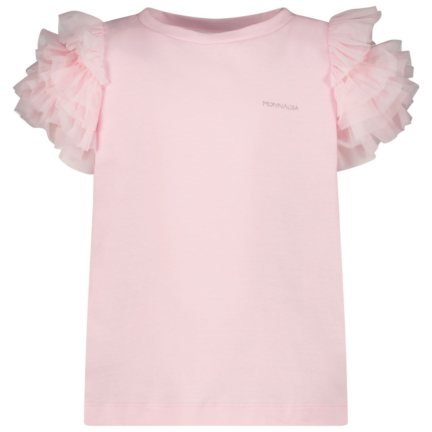Picture of MonnaLisa 179603 kids t-shirt light pink