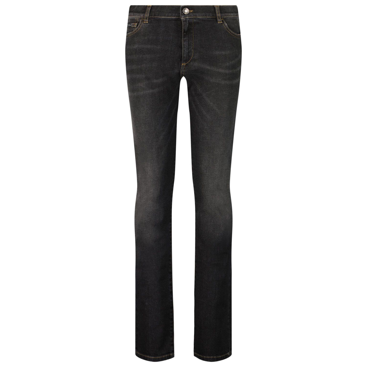 Afbeelding van Dolce & Gabbana L41F95 kinder jeans donker grijs