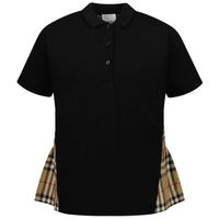 Picture of Burberry 8048079 kids polo shirt black