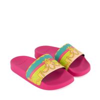 Picture of Versace 1000255 1A04029 kids flipflops yellow