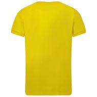Afbeelding van Moschino HUM03E kinder t-shirt geel