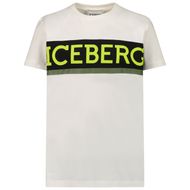 Afbeelding van Iceberg TSICE0100J kinder t-shirt wit