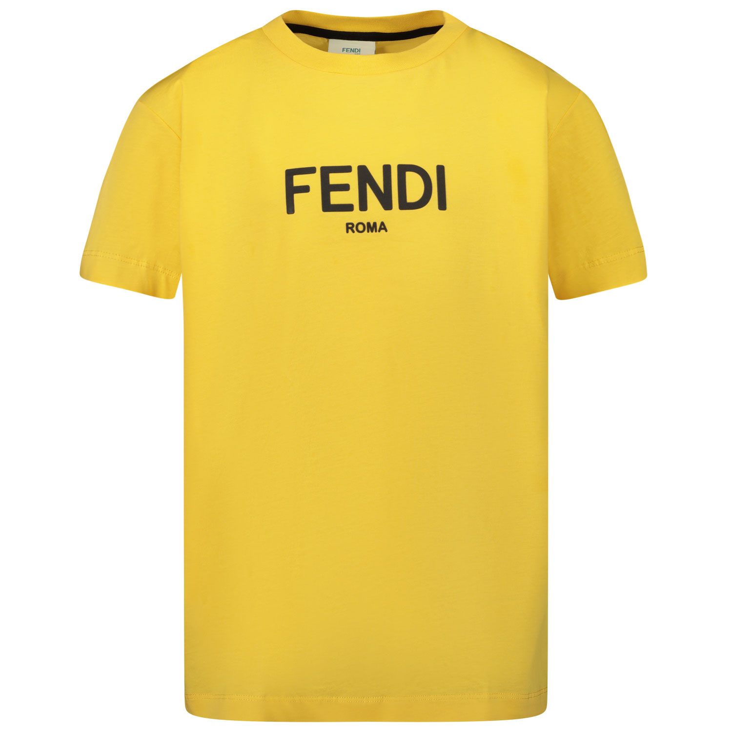 yellow fendi t shirt