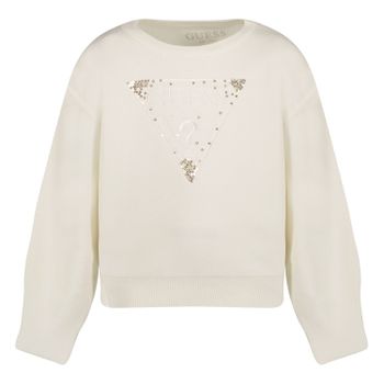 Guess K1BR00 kindertrui off white Afbeelding van Guess K1BR00 kindertrui off white