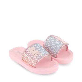 Michael Kors MK100029 K kinderslippers licht roze Afbeelding van Michael Kors MK100029 K kinderslippers licht roze