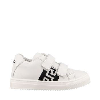 Versace 1003823 1A02626 Kindersneaker Weiß Bild von Versace 1003823 1A02626 Kindersneaker Weiß