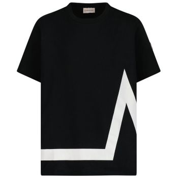 Moncler 9548C0000783092 kinder t-shirt zwart Afbeelding van Moncler 9548C0000783092 kinder t-shirt zwart