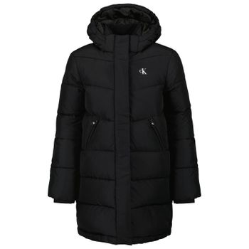 Calvin Klein IG0IG01058 Kindermantel Schwarz Bild von Calvin Klein IG0IG01058 Kindermantel Schwarz