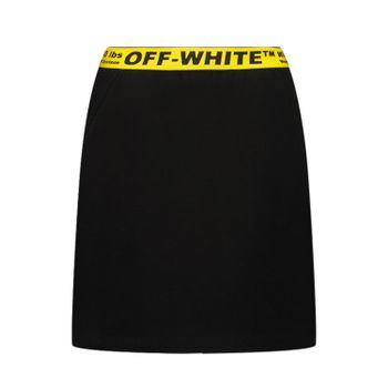 Off-White OGCC001F21FLE0031018 kinderrokje zwart Afbeelding van Off-White OGCC001F21FLE0031018 kinderrokje zwart
