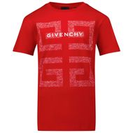 Afbeelding van Givenchy H25329 kinder t-shirt rood