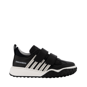 Dsquared2 72297 kindersneakers zwart Afbeelding van Dsquared2 72297 kindersneakers zwart