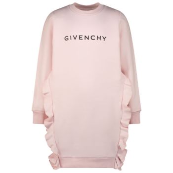 Givenchy H12211 kinderjurk licht roze Afbeelding van Givenchy H12211 kinderjurk licht roze