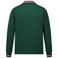 Picture of Moncler 8B70220 kids polo shirt green