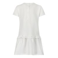 Picture of Moschino MCV074 baby dress white