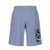 EA7 3LBS55 BJ05Z kinder shorts licht blauw
