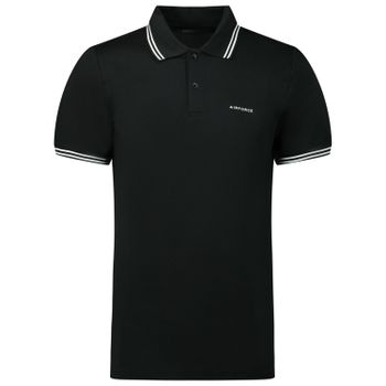 Airforce HRM0655 heren polo zwart Afbeelding van Airforce HRM0655 heren polo zwart