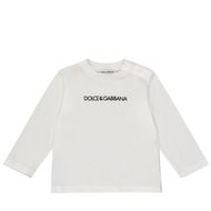 Bild von Dolce & Gabbana L1JT8Q G7STN Baby-T-Shirt Weiß