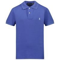 Picture of Ralph Lauren 708857 kids polo shirt blue