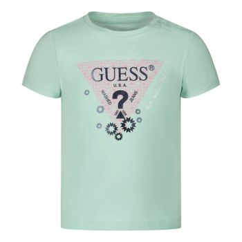 Guess K02I00 baby t-shirt mint Afbeelding van Guess K02I00 baby t-shirt mint