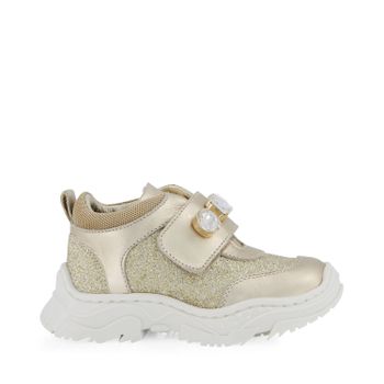 MonnaLisa 836004 kindersneakers goud Afbeelding van MonnaLisa 836004 kindersneakers goud