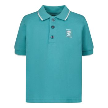 Timberland T05K52 baby polo turquoise Afbeelding van Timberland T05K52 baby polo turquoise