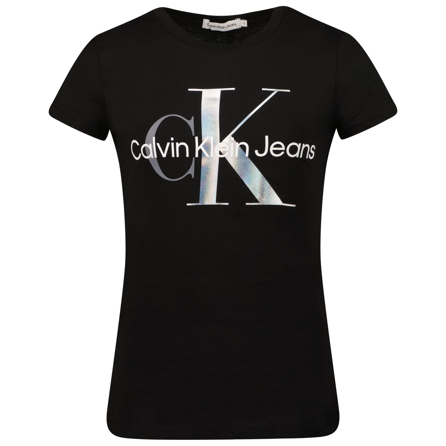 Afbeelding van Calvin Klein IG0IG01291 kinder t-shirt zwart