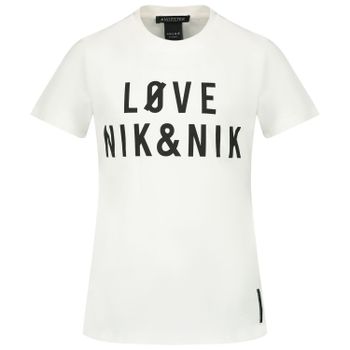 NIK&NIK G8695 kinder t-shirt wit Afbeelding van NIK&NIK G8695 kinder t-shirt wit