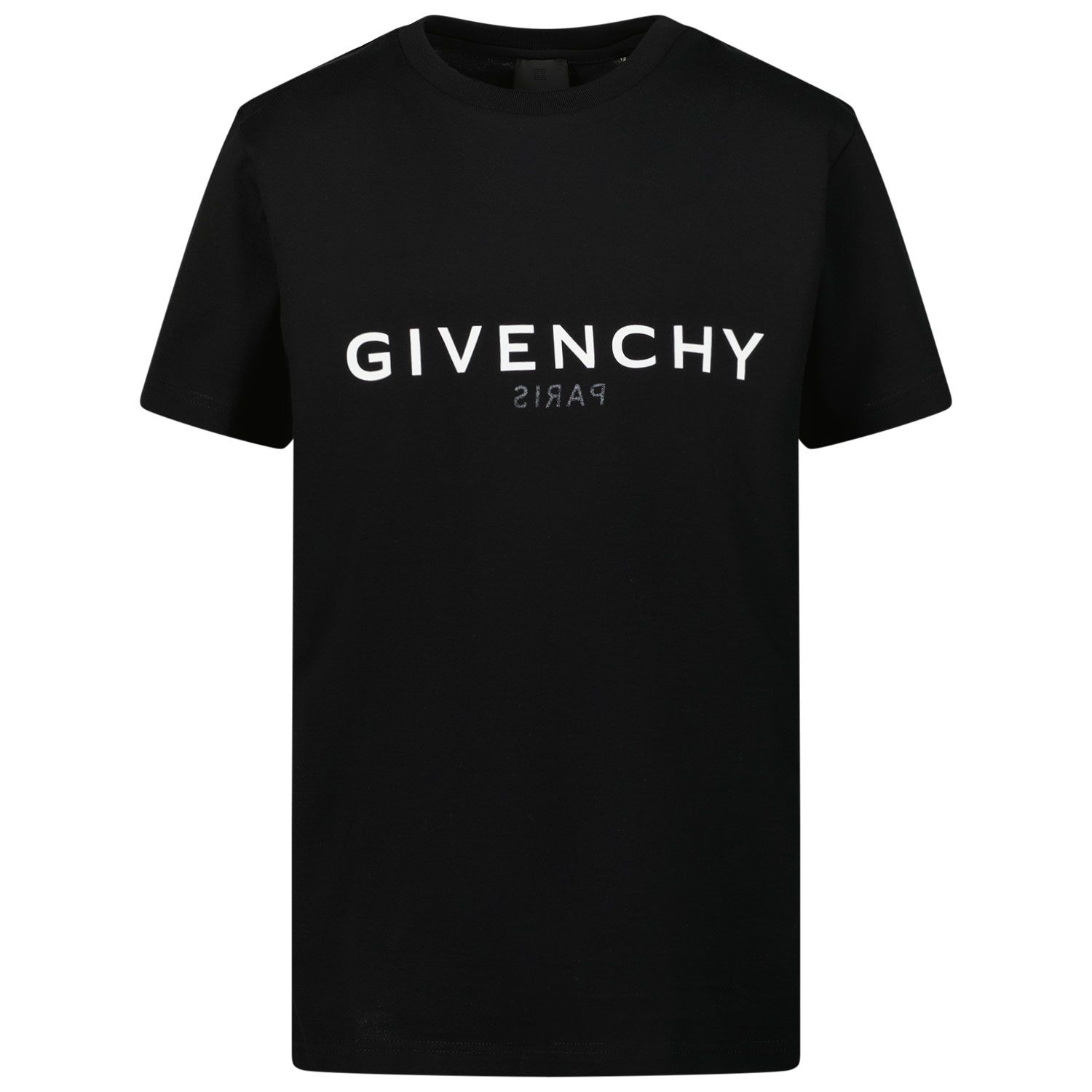 Afbeelding van Givenchy H25324 kinder t-shirt zwart