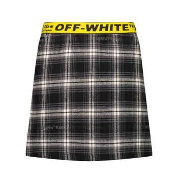 Off-White OGCC003F21FAB0021018 kinderrokje zwart Afbeelding van Off-White OGCC003F21FAB0021018 kinderrokje zwart
