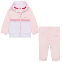 Picture of Boss J98350 baby sweatsuit light pink