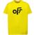 Off-White OBAA002S22JER004 kinder t-shirt geel/zwart